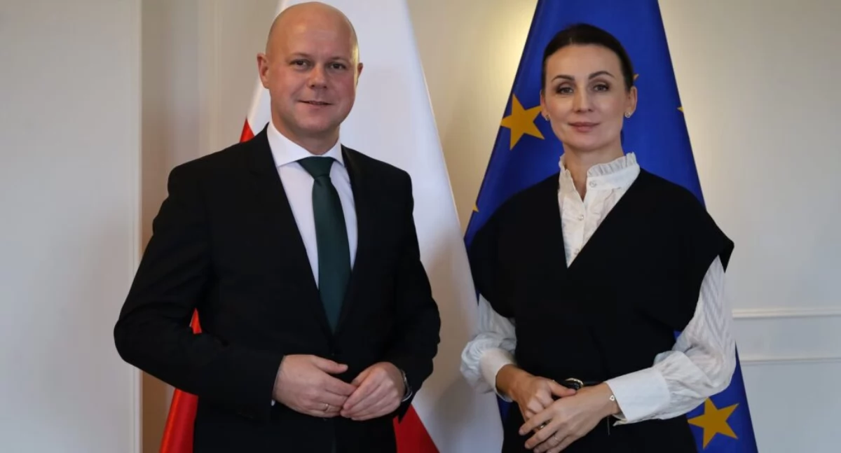 Wójt D. Chwarzińsczi i Pòmòrskô Wòjewòda Béata Rutkewicz. Òdj. trzebielino.pl