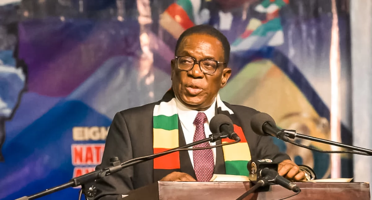 Prezydent Zimbabwe Emmerson Mnangagwa. Òdj. https://x.com/edmnangagwa