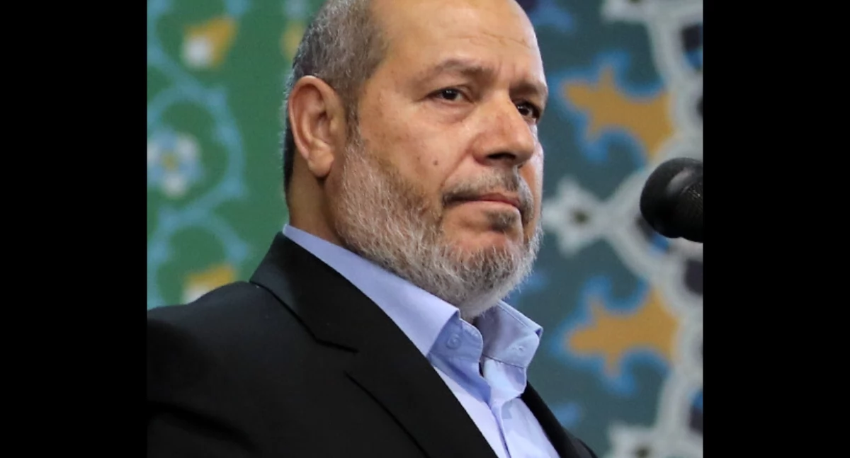 Chalil Al-Hajja; Khamenei.ir, zdrzódło: https://pl.wikipedia.org/wiki/Chalil_al-Hajja#/media/Plik:Khalil_al-Hayya_2024_(cropped).jpg