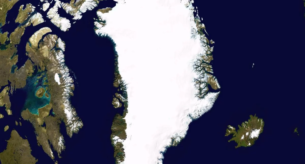 Òdj. NASA / Ames Research Center - worldwind.arc.nasa.gov; zdrzódło: https://pl.wikipedia.org/wiki/Grenlandia#/media/Plik:Greenland_42.74746W_71.57394N.jpg