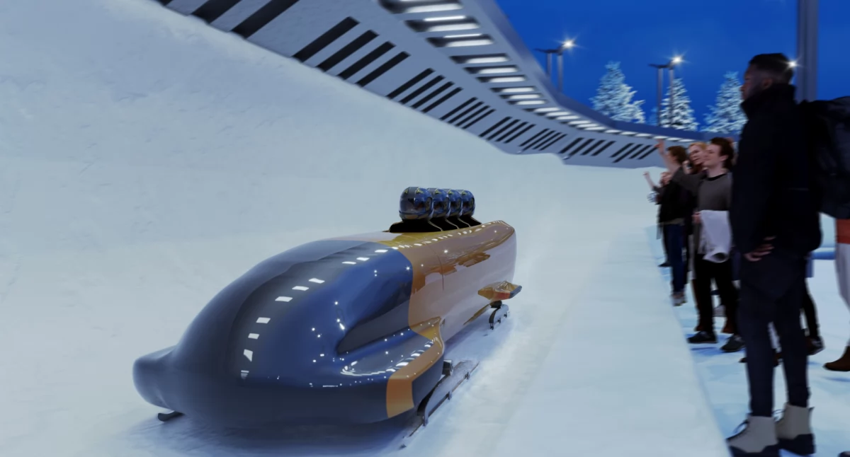 Ze swiata, Zëmòwé òlimpijsczé miónczi òficjalno òdemkłé - zdjęcie, fotografia