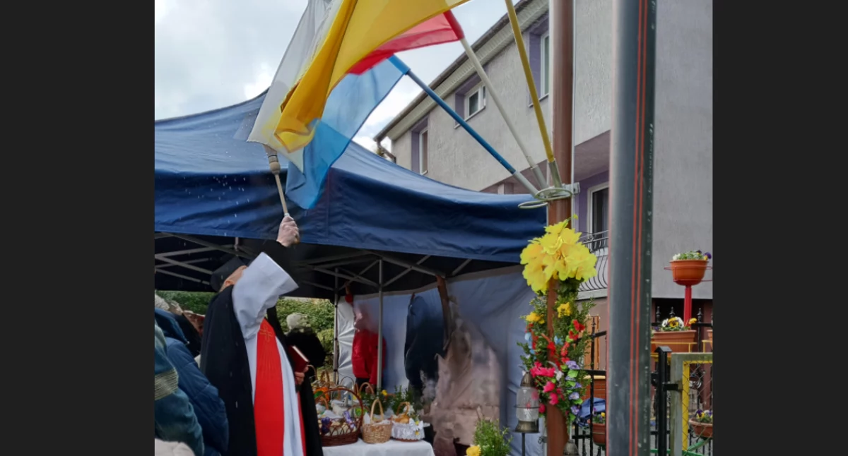 Z Kaszëb, Pòswiãcenié krziża Wickù - zdjęcie, fotografia