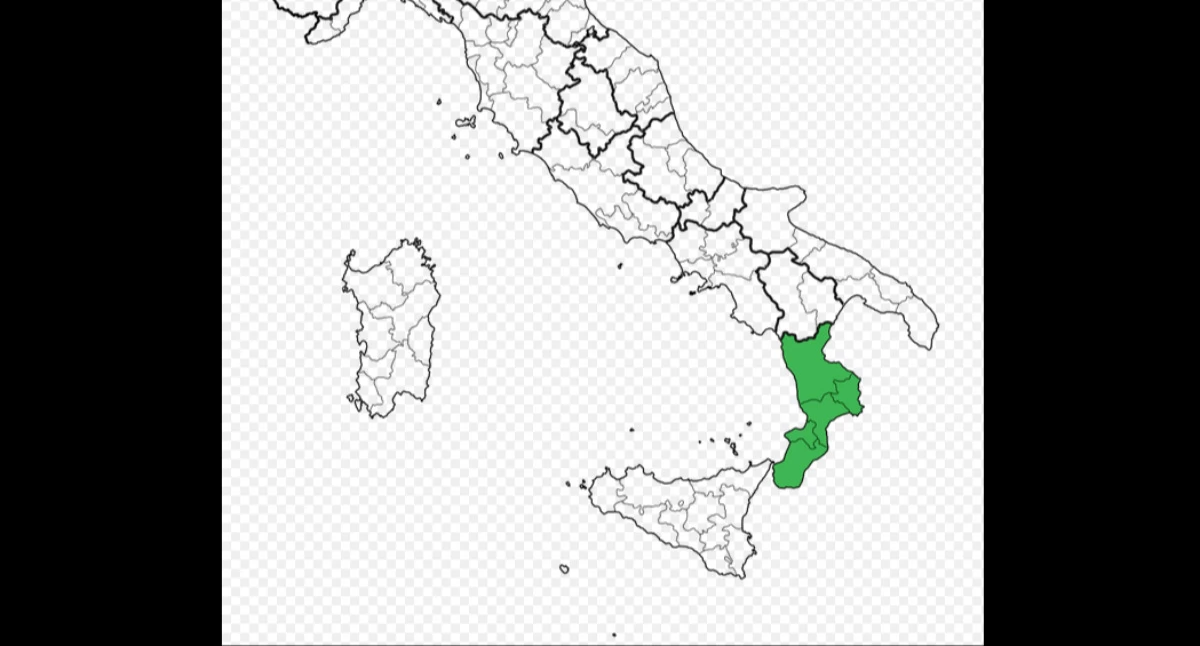 Òdj. Gigillo83; zdrzódło: https://pl.wikipedia.org/wiki/%E2%80%99Ndrangheta#/media/Plik:Map_Region_of_Calabria.svg