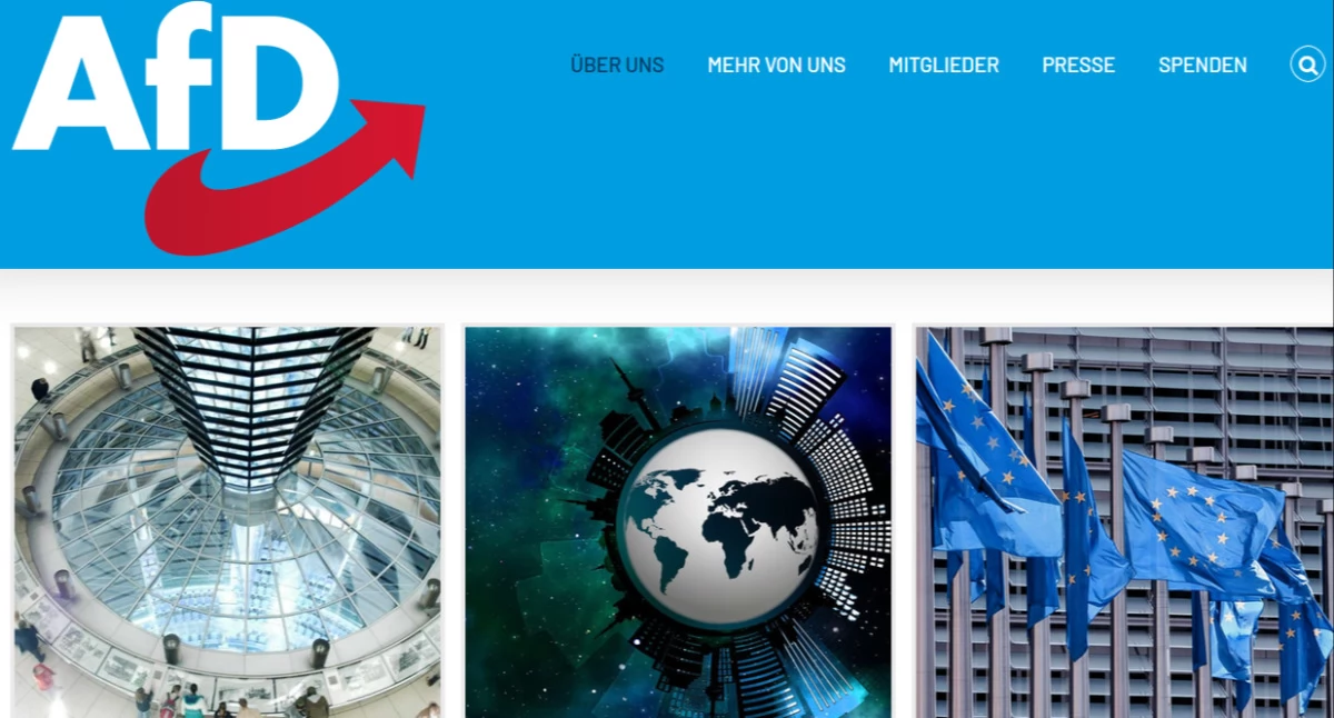 Print screen ze starnë https://www.afd.de/
