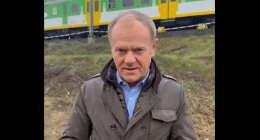 Atak diwersje na banową liniã w Pòlsce