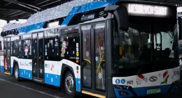 Skardżi na gòdowi trolejbùs