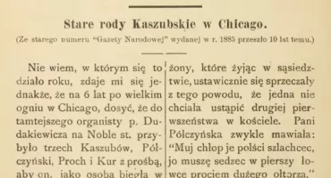 PÓŁCZIŃSCZI, KÙR czë PROCH? - Kaszëbi w USA