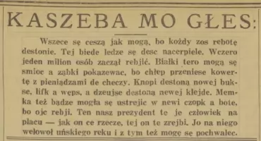 KASZËBA Z CHICAGÒ MÔ GŁES