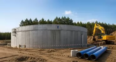 Stôwiają nowi zabiérnik na wòdã kòl Kartuz